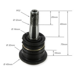 Lower front swing arm pin quad quad bashan bs250as 43