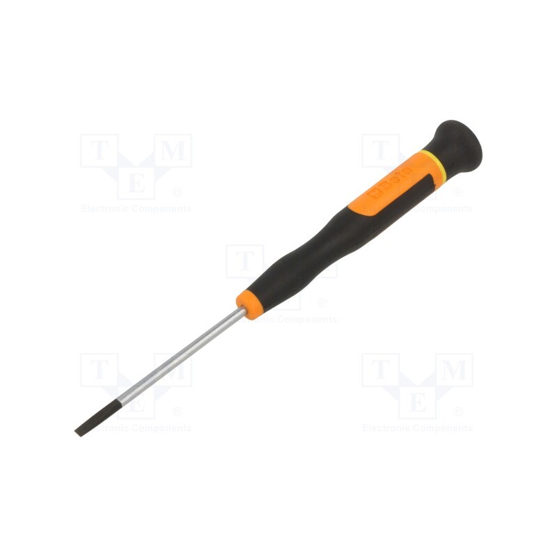 1 pcs x BETA - 12570030 - Screwdriver, slot, precision, 3,0x0,5mm, 60mm