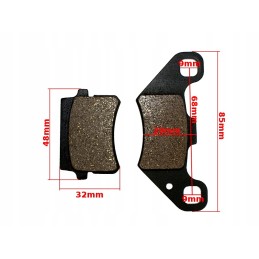 Brake pads atv 200 bashan sbp set