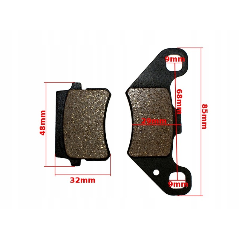 Brake pads atv 200 bashan sbp set