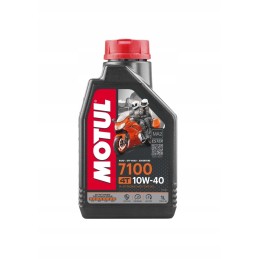 Motul engine oil 7100 4t 10w40 1l new ma2 synth