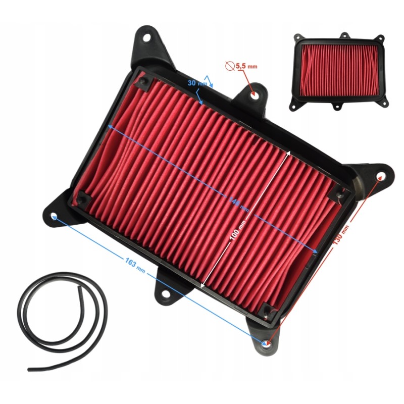 GT 125 air filter insert