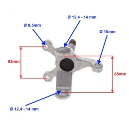 Bashan ATV left steering knuckle