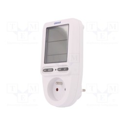 1 pcs x ORNO - OR-WAT-435 - Controller, IP20, 16A, 0÷50°C, 150÷276VAC 45÷65Hz, Display: LCD
