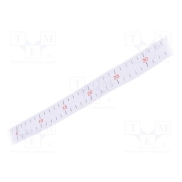 1 pcs x LeanCraft - EBISU-3-120-W - Ruler, L: 1.2m, self-adhesive, measure, glued