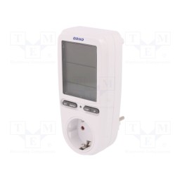 1 pcs x ORNO - OR-WAT-435-SCHUKO - Controller, IP20, 16A, 0÷50°C, 150÷276VAC 45÷65Hz, Display: LCD