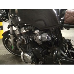 Air filter 54 mm conical, chrome