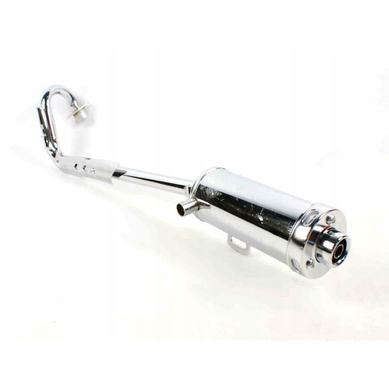 Muffler ATV 110 125 single silver hb