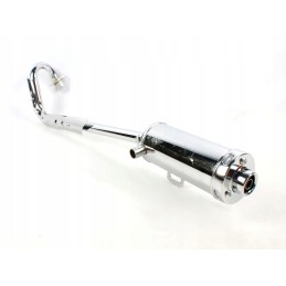 Muffler ATV 110 125 single silver hb