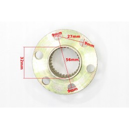 Rear hub ATV 150 brake disc hb