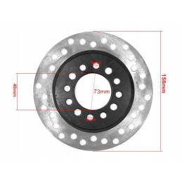 Rear brake disc atv 110 125 hb