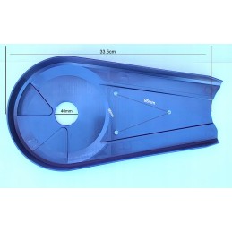 Mini quad rear chain cover