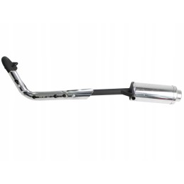 Muffler ATV 110 125 single black hb