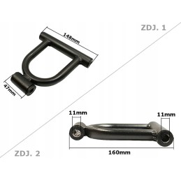 Swingarm atv 110 125 upper wheel 6 7