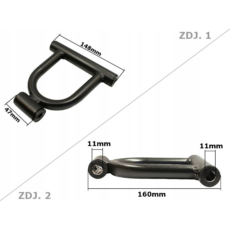 Swingarm atv 110 125 upper wheel 6 7