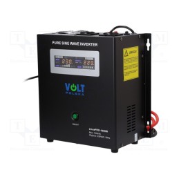 1 pcs x VOLT POLSKA - 3SP100012W - Converter: DC/AC, 700W, Uout: 230VAC, Out: mains 230V, 0÷40°C, 12V