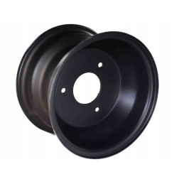 ATV rim 7, 3 ATV screws, black, hb
