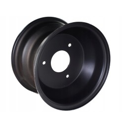 ATV rim 7, 3 ATV screws, black, hb