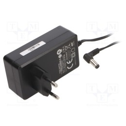 1 pcs x POS - POSC12300A-H-L - Power supply: switched-mode, plug, 12VDC, 3A, 36W, Plug: EU, 87.41%