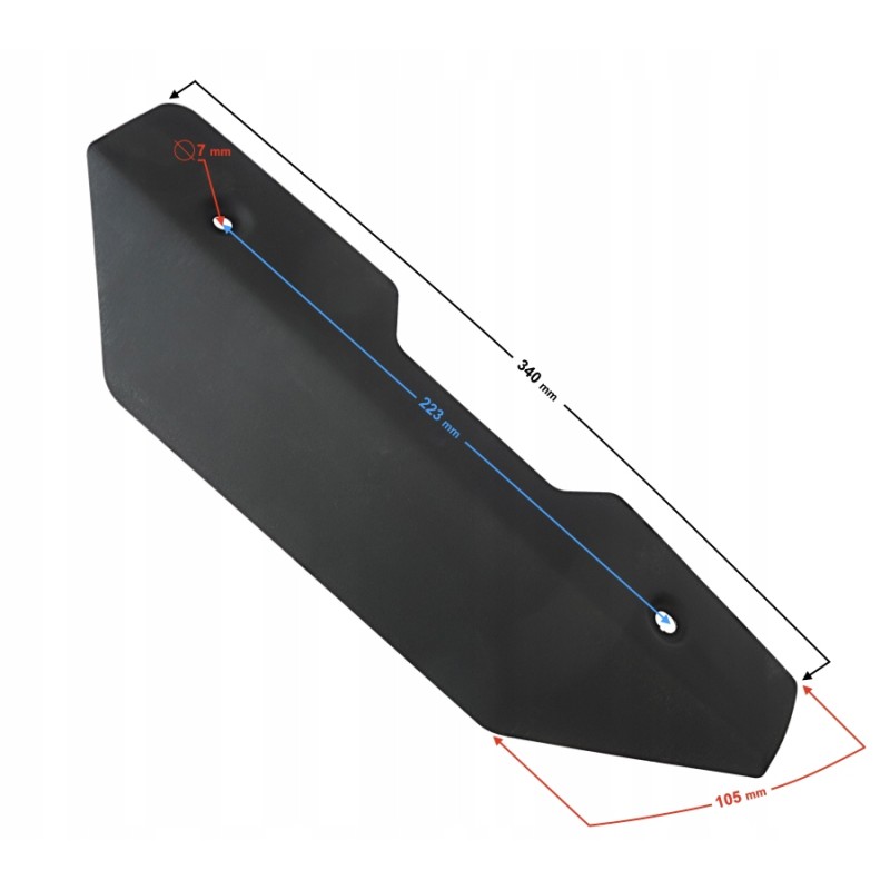 Muffler cover part 2 blades