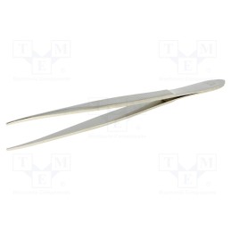 1 pcs x DONAU ELEKTRONIK - PZ1 - Tweezers, 120mm, Blades: elongated, Blade tip shape: rounded