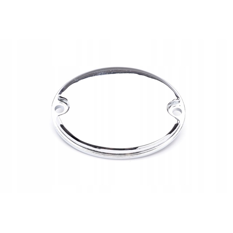 The clutch inspection cover is made of metal