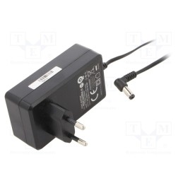 1 pcs x POS - POSC12300A-H-2555L - Power supply: switched-mode, plug, 12VDC, 3A, 36W, Plug: EU, 87.41%