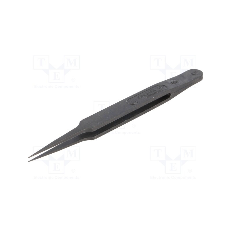 1 pcs x IDEAL-TEK - 705CF - Tweezers, non-magnetic,high rigidity, Tipwidth: 0.6mm, ESD
