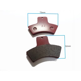 Brake pads atv quad linhai 300 rear