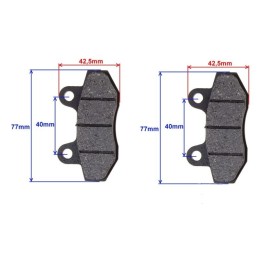 Cross 125 enduro brake pads