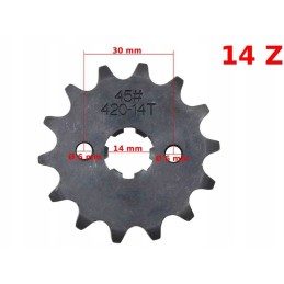 Front sprocket 420 14z atv 110 phe