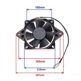 Bashan ATV Quad plastic radiator fan