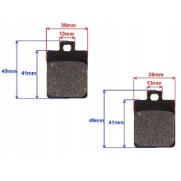 ATV 200 brake pads