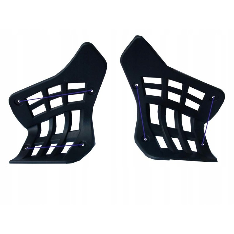 Footrest set left right quad atv bombardier 125