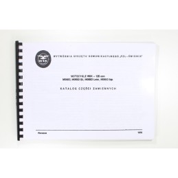 Spare parts catalog for WSK 125