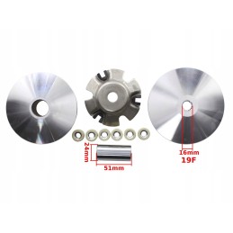 Variator atv 150 gy 110 125 fuxin diablo set