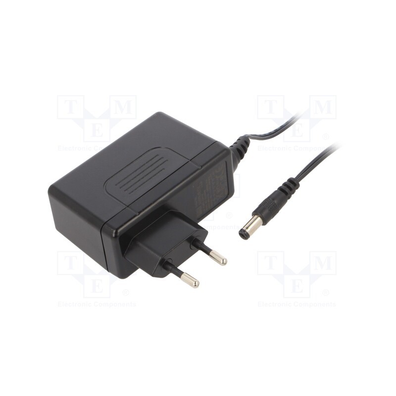 1 pcs x MEAN WELL - GSV30E48-P1J - Power supply: switched-mode, plug, 48VDC, 30W, Plug: EU, 0.36A, 89%