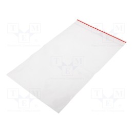 1 pcg x PLAST - 02-05-1625 - Self-seal bag, L: 250mm, Width: 160mm, Thick: 40um, polyetylene