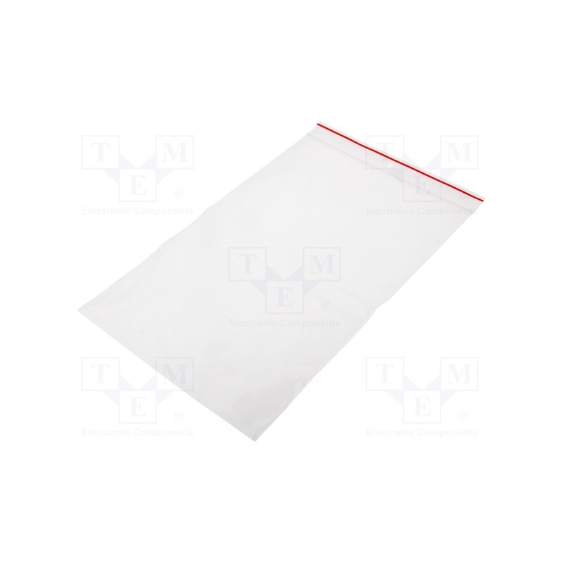 1 pcg x PLAST - 02-05-1625 - Self-seal bag, L: 250mm, Width: 160mm, Thick: 40um, polyetylene