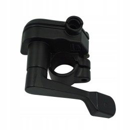 Black aluminum throttle lever for atv