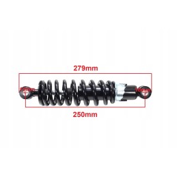 Front shock absorber atv 110 125 oil 250mm bri