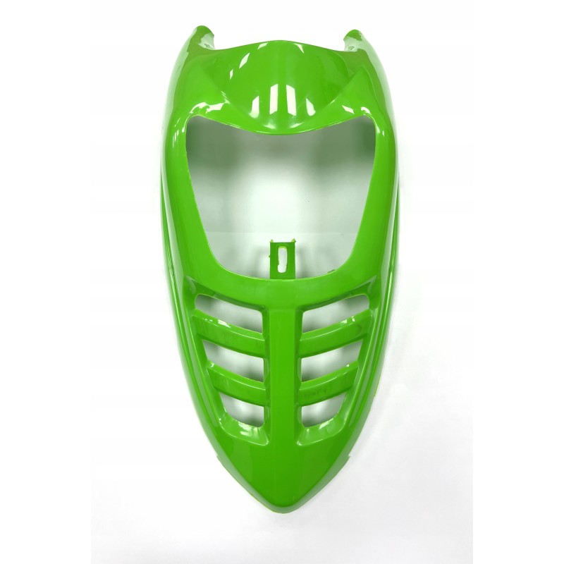 Housing, front lamp cover, quad atv 125 big foot, green