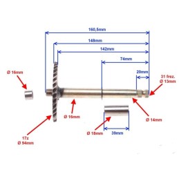 Polksiezyc kick carrier atv 150 gy6 kick