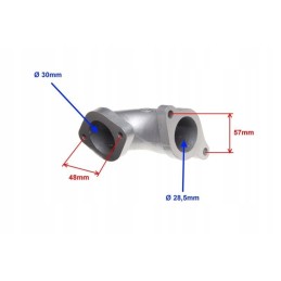 Carburetor connector beyond 260 atv