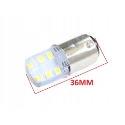 12v led bulb bay15d 12smd 36mm white no ece sc