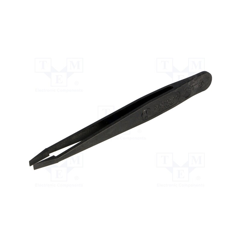 1 pcs x IDEAL-TEK - 709.CF - Tweezers, non-magnetic,high rigidity, Tipwidth: 3.3mm, ESD