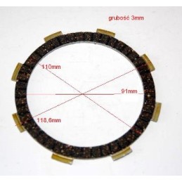 Atv 200 250 loncin bashan clutch discs