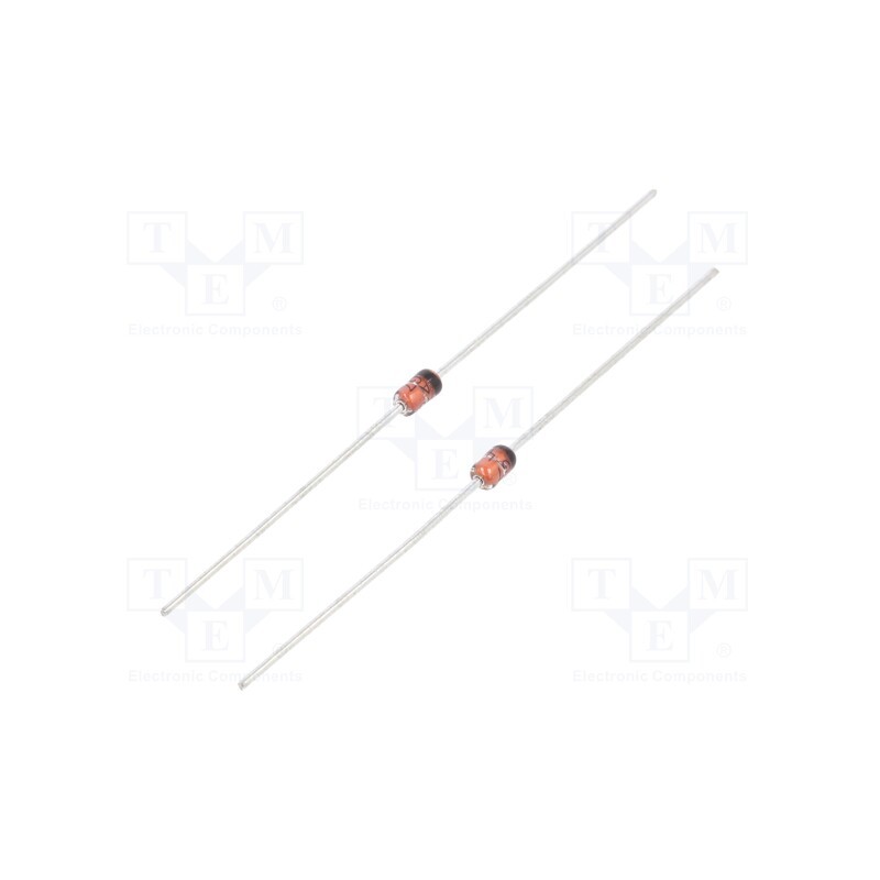 1 pcs x NTE Electronics - NTE5077A - Diode: Zener, 1W, 18V, DO41/DO15, single diode, 5uA