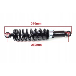 Rear shock absorber ATV 110 125 oil 280mm bri