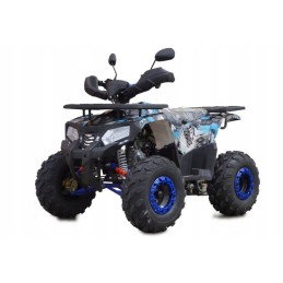 Left footrest quad atv 125 commander hercules